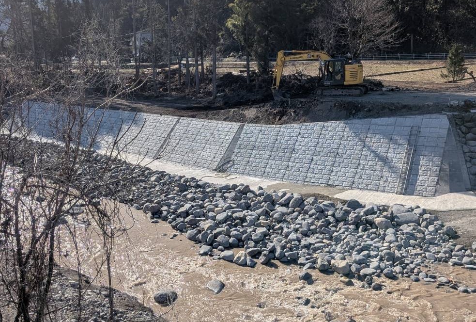 OKエコブロック（1割勾配）の施工現場を紹介します！